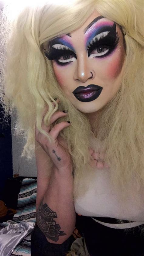 drag queen makeup  hayden watson indigo theatre garagetheatre