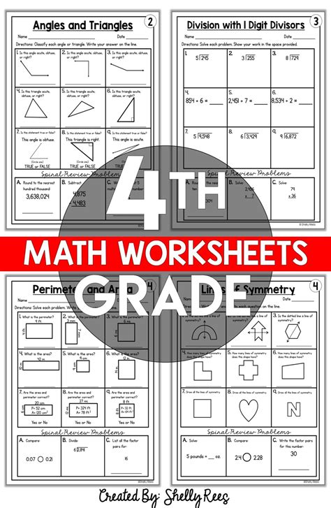 math   graders printable worksheets