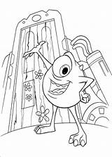 Inc Monsters Coloring Pages Printables Kids sketch template