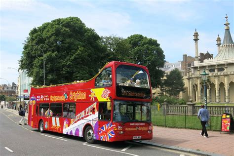 city sightseeing hop on hop off bus tour in brighton my