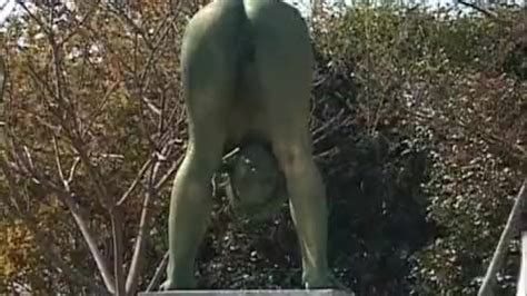 crazy japanese bronze statue redtube