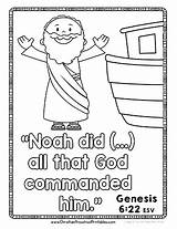 Noah Noahs Christianpreschoolprintables Obedience David Church Olds Goliath sketch template