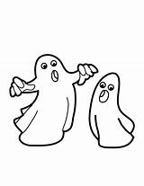 Ghost Ghosts Getdrawings sketch template