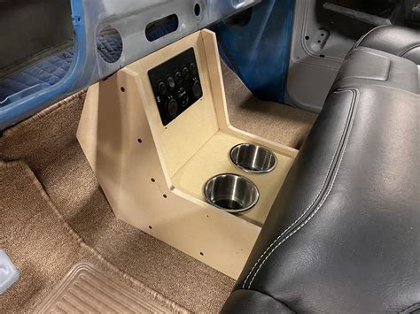 67 72 Center Console Kit For Bench Seat