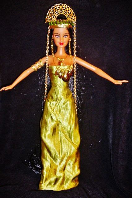 Ixchel Mayan Goddess Barbie Ooak By Dakotassong On