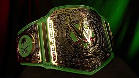 wwe creates  championship belt  greatest royal rumble pic