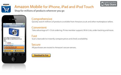amazon app  iphone  ipod touch