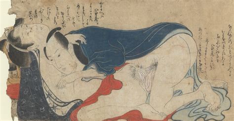japanese shunga woodblock print 18th century 03 27 14 sold 368