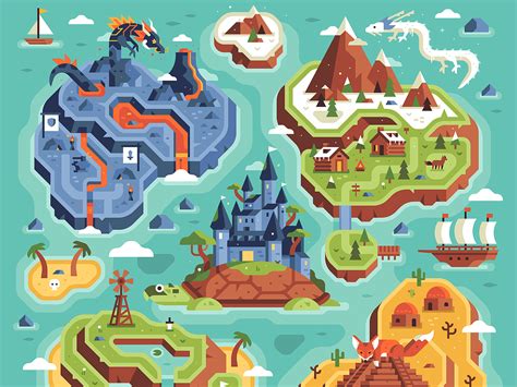 game level map designs themes templates  downloadable graphic