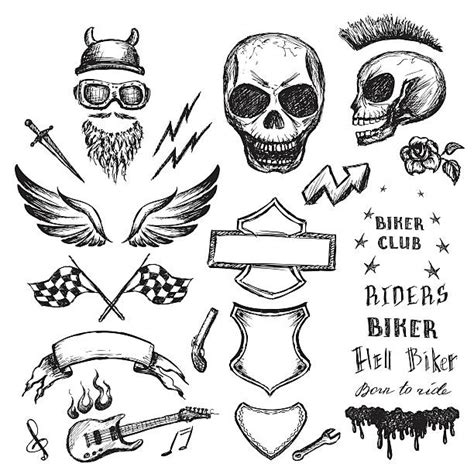 mens tattoo stencils stock  pictures royalty  images istock