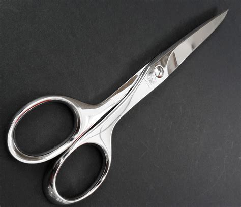 due buoi forged scissors  cm long  home  work   stainless steel sharp