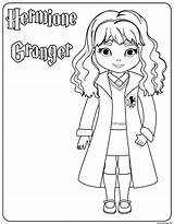 Hermione Granger Coloriage Lovegood sketch template