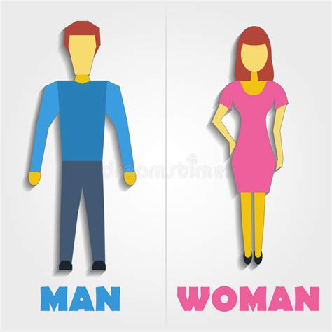 male and female restroom symbol icon vector illustration stock vector