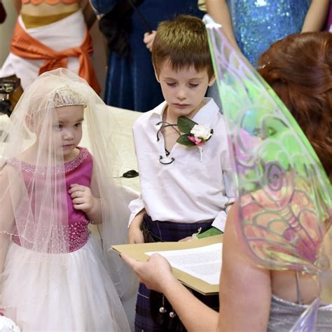 Terminally Ill Five Year Old Marries Best Friend To Tick Off Bucket