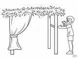 Sukkot Sukkah Coloring Pages Building Pluspng Printable Drawing Click Categories Crafts Transparent Collection Featured Related sketch template