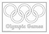 Colouring Olympics Sparklebox Preview Pages sketch template