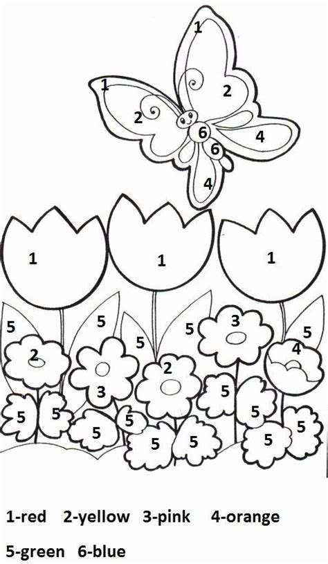 preschool coloring pages spring inspirational  printable spring