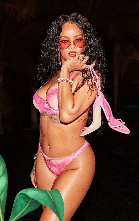Rihanna Pink Ace Detailing Savage X Fenty By Rihanna Brief Spring