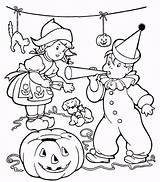 Halloween Vintage Coloring Pages sketch template
