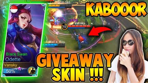 odette mage tersakit giveaway skin 😚 ranked youtube