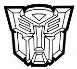 Transformers Coloring Pages Transformer Logo Colouring Printable Outline Bee Autobots Drawing Symbol Prime Bumble Optimus Face Autobot Clipart Boys Lego sketch template