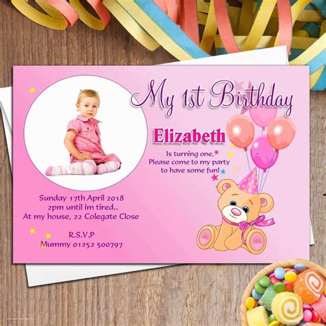 personalized birthday invitation templates   birthday