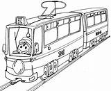 Train Coloring Pages sketch template