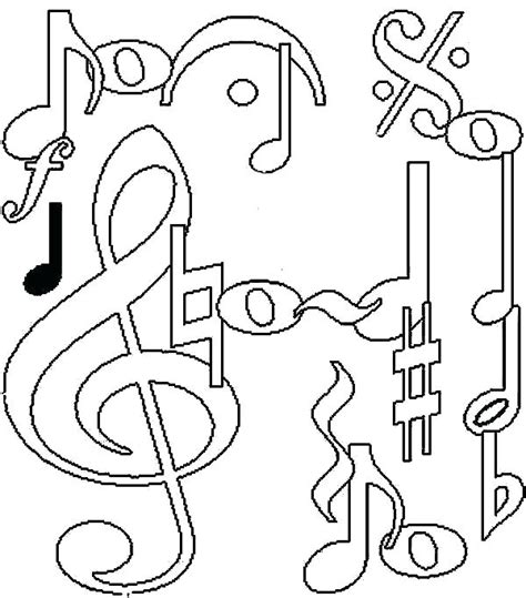 musical coloring pages  adults  getdrawings