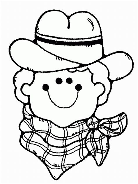 cowboy coloring sheets google search coloring pages  print
