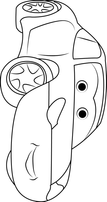 sally carrera  cars coloring page  printable coloring pages