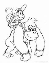 Kong Donkey Diddy Coloring Pages Printable Print Drawing King Country Returns Sketch Info Library Clipart Xcolorings Popular 67k 825px 638px sketch template