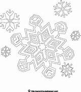 Coloring Snowflakes Pages Winter Blizzard Snowflake Snow Storm Printable Print Weather Parenting Leehansen Kids Link Size Color Simple Pdf Template sketch template
