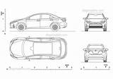 Toyota Corolla Drawings Drawing Cad Autocad Front Car Top Side Plan Dwg Hilux 2d Rear Blocks Dwgmodels Models Paintingvalley Choose sketch template