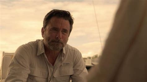 White Columbia Shirt Worn By Ward Cameron Charles Esten In Outer