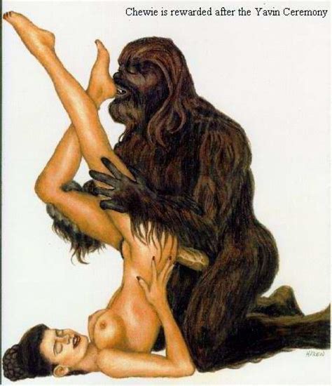 rule 34 a new hope chewbacca interspecies princess leia organa sex