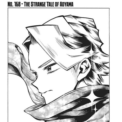 hint  aoyama yugas truth    hero academia chapter  leaked scans