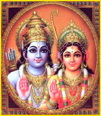 lord rama  names  moral god divine thought temples