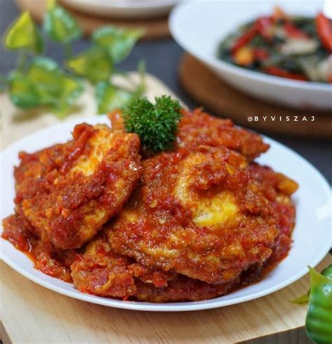 resep telur ceplok balado mudah banget membuatnya  enak