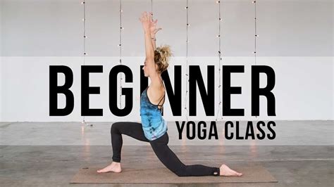 yoga  beginners  minute beginner yoga class  ashton august youtube