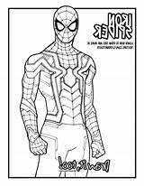 Spiderman Spider Contribution Biggest sketch template