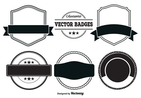 vector badge templates   vector art stock graphics images