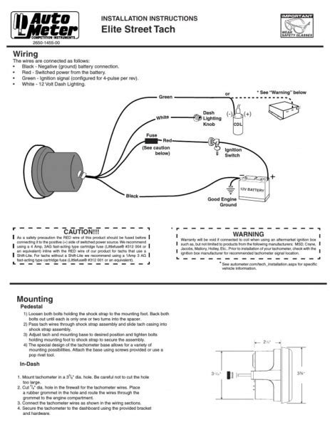 autometer wiring diagram car wiring diagram