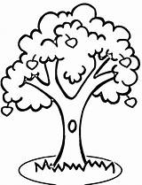 Coloring Pages Trees Kids Tree Popular sketch template