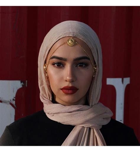 hijab headpiece 👑 l e w k s hijab fashion hijab style tutorial beautiful hijab