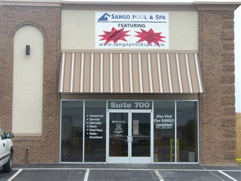 sango pool spa opens  store  exit