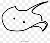 Stingray Pinclipart sketch template