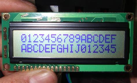 162 1602 16x2 Lcd Screen No Backlight Character Lcd Module Position Of