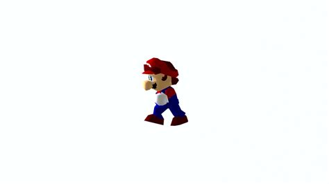 Walking Mario 64 Download Free 3d Model By Fazbeards [ca0512c