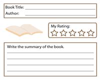 book report writing templates book review prompts