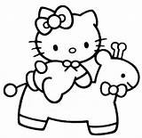 Kitty Hello Baby Coloring Pages Cute Colouring Print Kitten Printable Looks Sheets Pretty Choose Board When Kids She Getcolorings sketch template